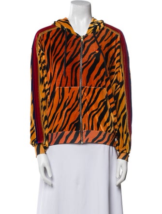 Aviator Nation Animal Print Jacket