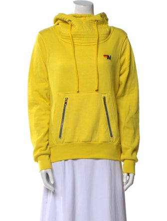 Aviator Nation Mock Neck Long Sleeve Sweatshirt