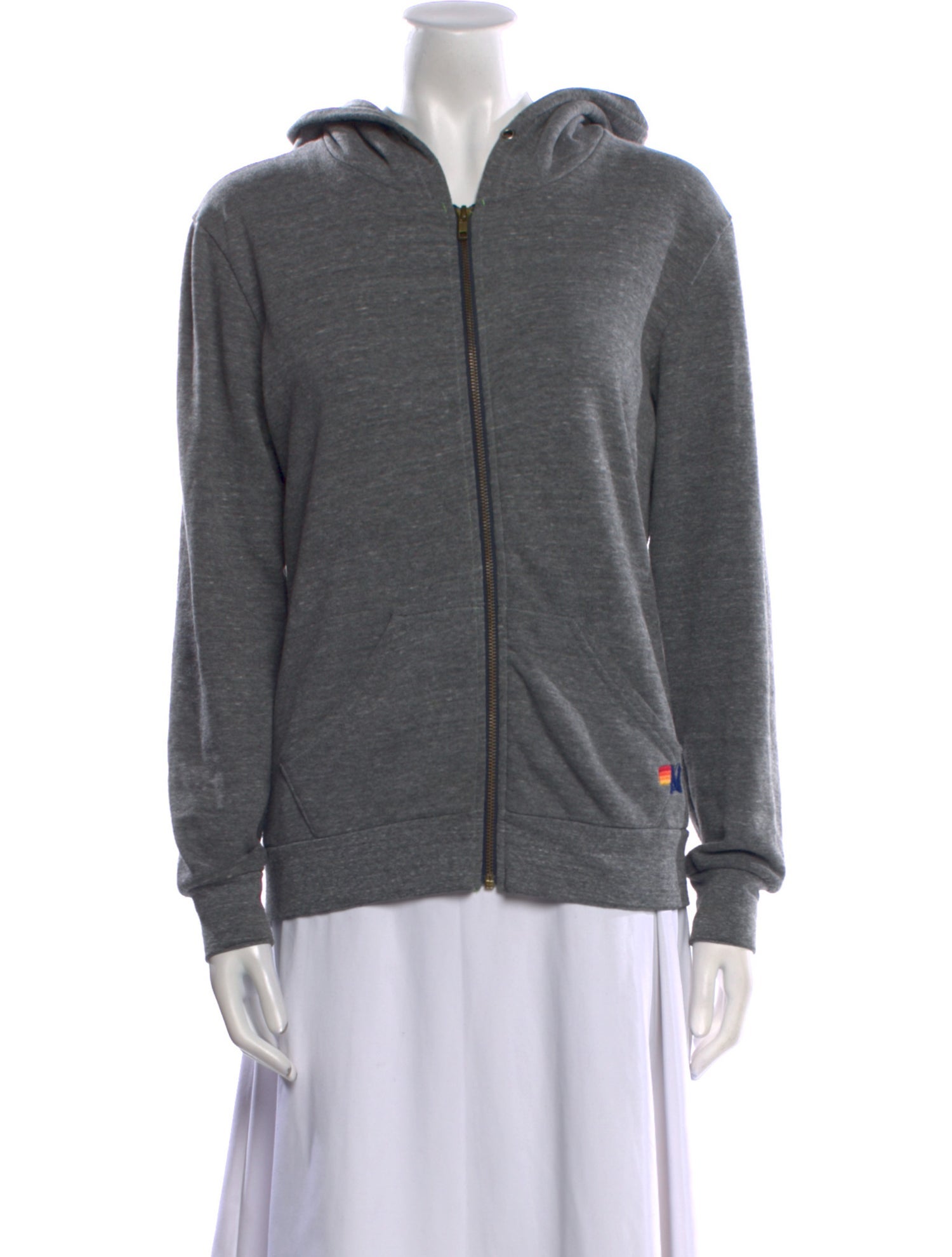 Aviator Nation V-Neck Long Sleeve Sweatshirt