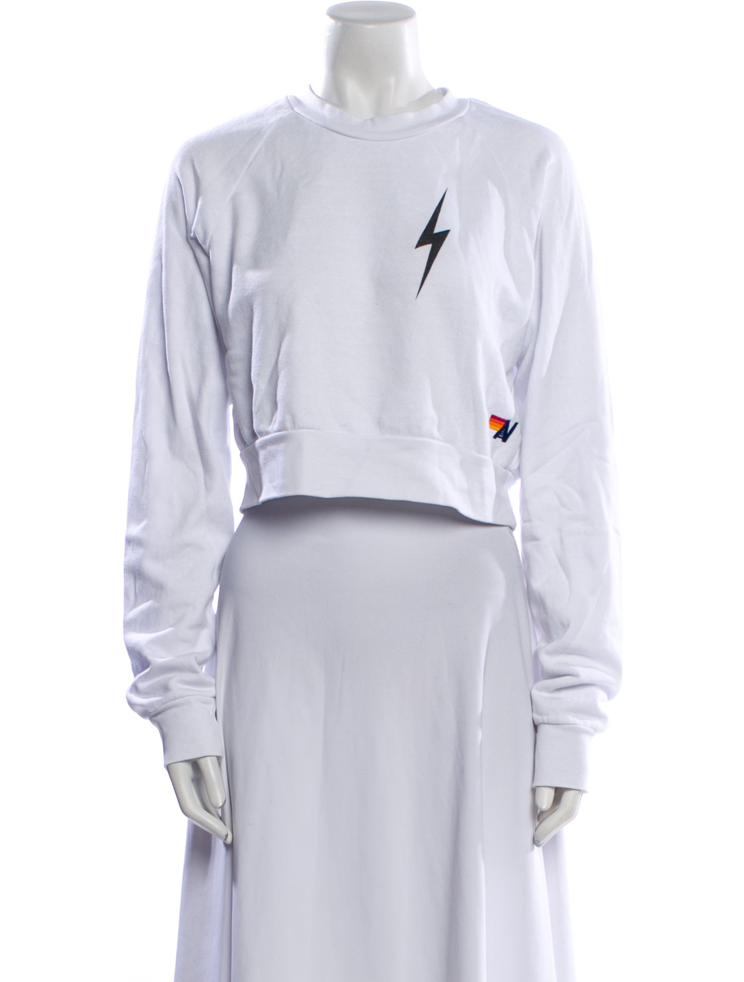 Aviator Nation Crew Neck Long Sleeve Sweatshirt