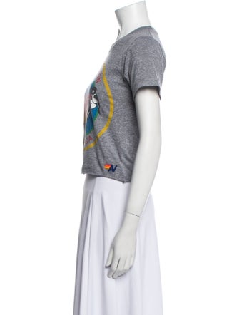 Aviator Nation Graphic Print Crew Neck T-Shirt