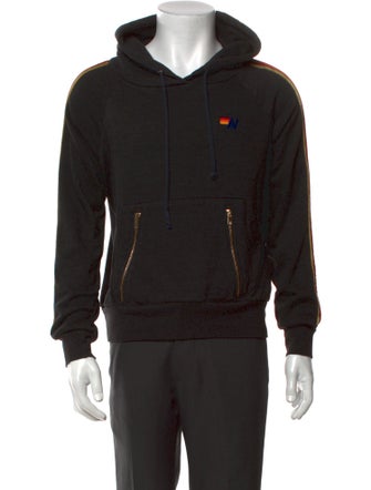 Aviator Nation V-Neck Long Sleeve Hoodie