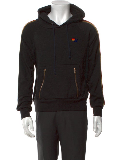 Aviator Nation V-Neck Long Sleeve Hoodie