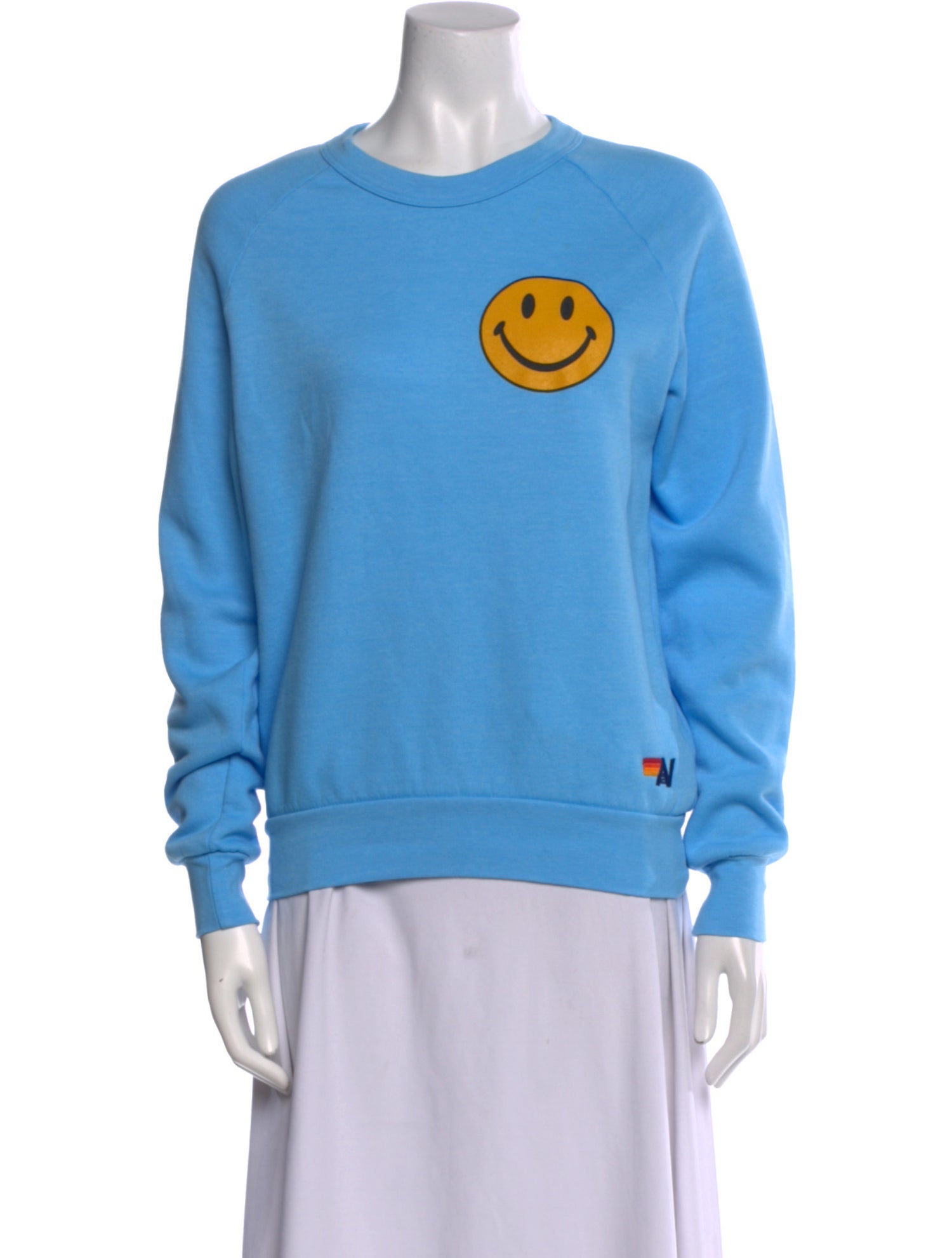 Aviator Nation Graphic Print Crew Neck Sweatshirt