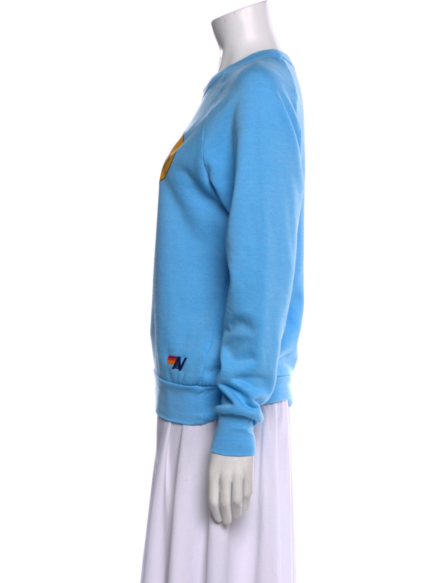 Aviator Nation Graphic Print Crew Neck Sweatshirt