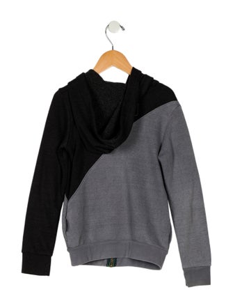 Aviator Nation kid boys' grey and black jacket