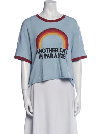 Aviator Nation Graphic Print Crew Neck T-Shirt