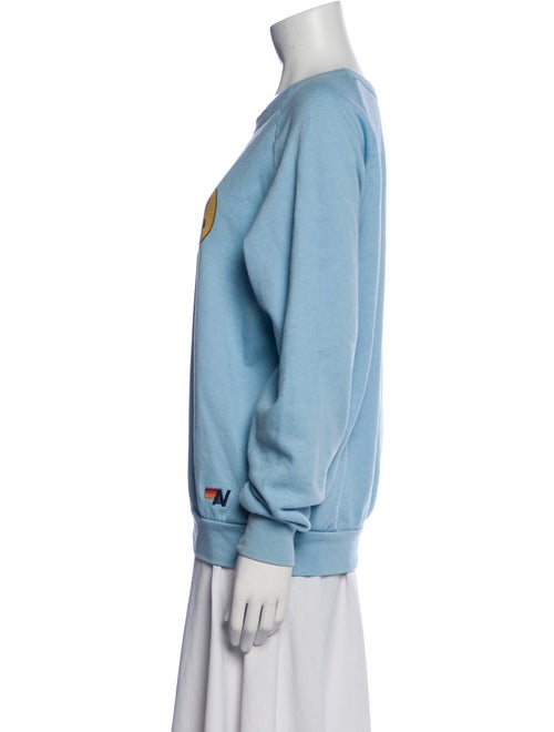 Aviator Nation Graphic Print Crew Neck Sweatshirt