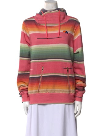 Aviator Nation Striped Turtleneck Sweatshirt