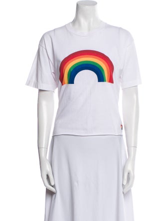 Aviator Nation Graphic Print Crew Neck T-Shirt