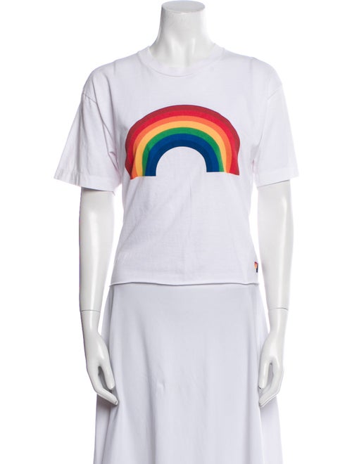 Aviator Nation Graphic Print Crew Neck T-Shirt