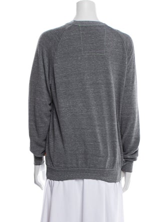 Aviator Nation Graphic Print Crew Neck Sweatshirt