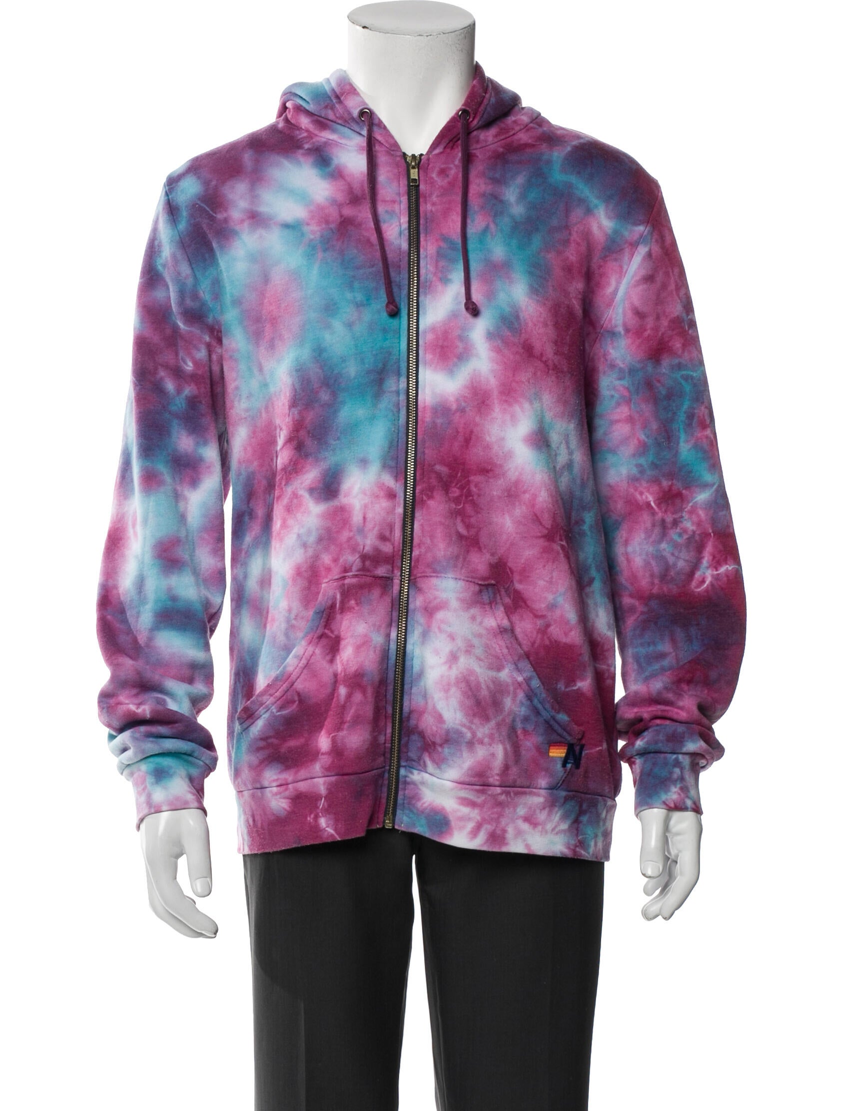 Aviator Nation Tie-Dye Print Jacket