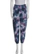 Aviator Nation Tie-Dye Print Embroidered Accent Sweatpants