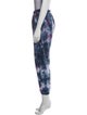 Aviator Nation Tie-Dye Print Embroidered Accent Sweatpants