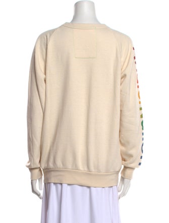 Aviator Nation Graphic Print Crew Neck Sweatshirt