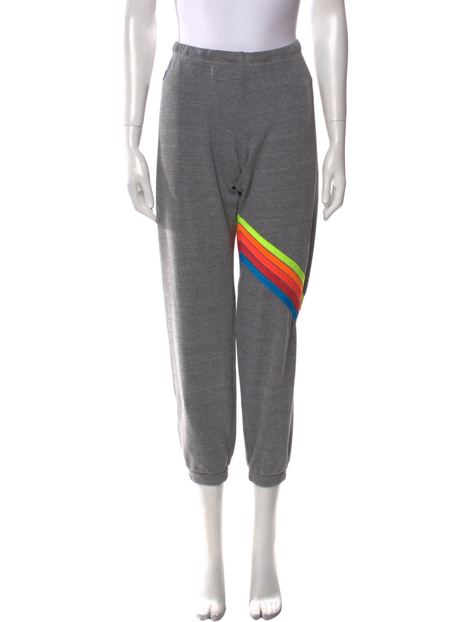 Aviator Nation Striped Skinny Leg Pants