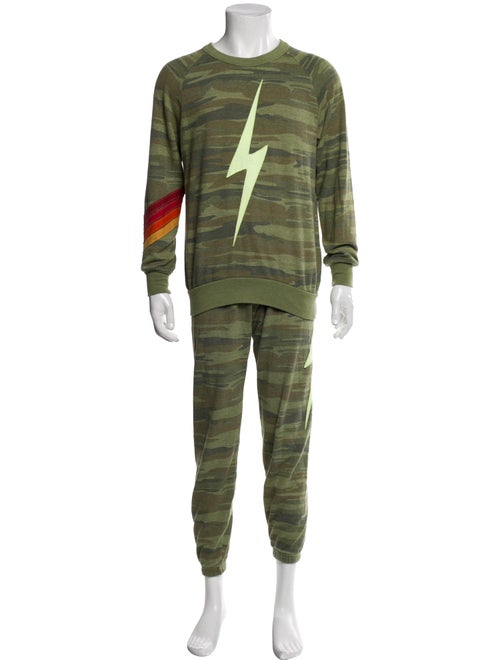 Aviator Nation Camouflage Print Lounge Set