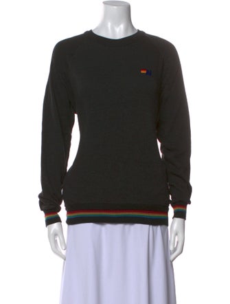 Aviator Nation Crew Neck Long Sleeve Sweatshirt