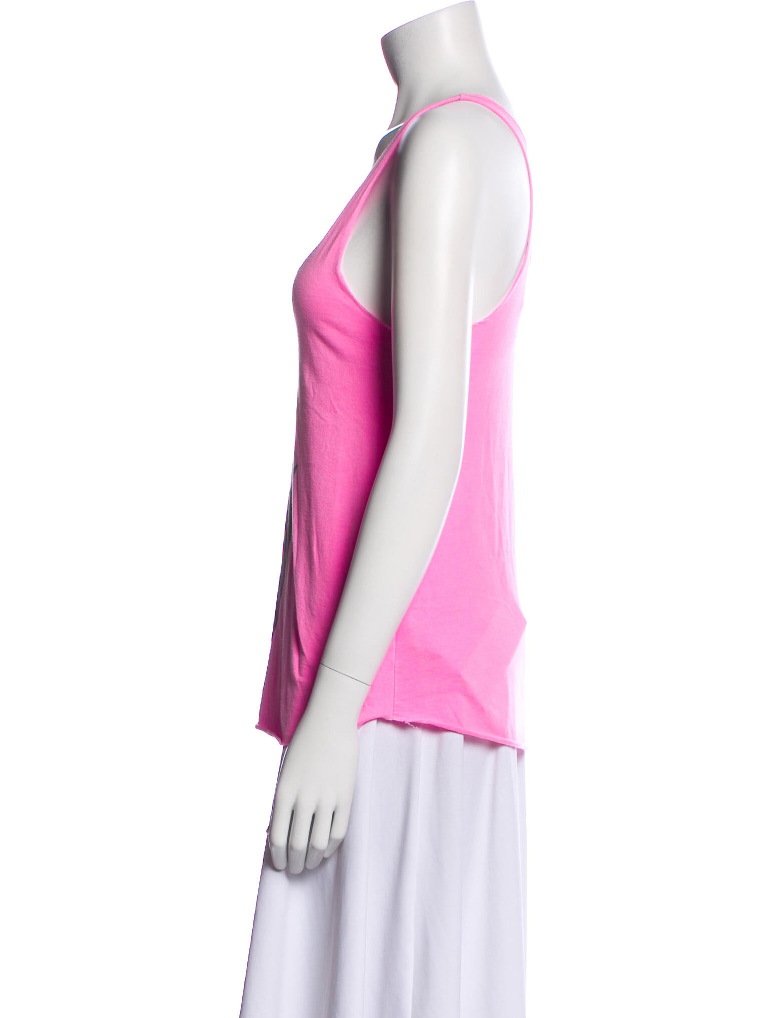 Aviator Nation Graphic Print Scoop Neck Top