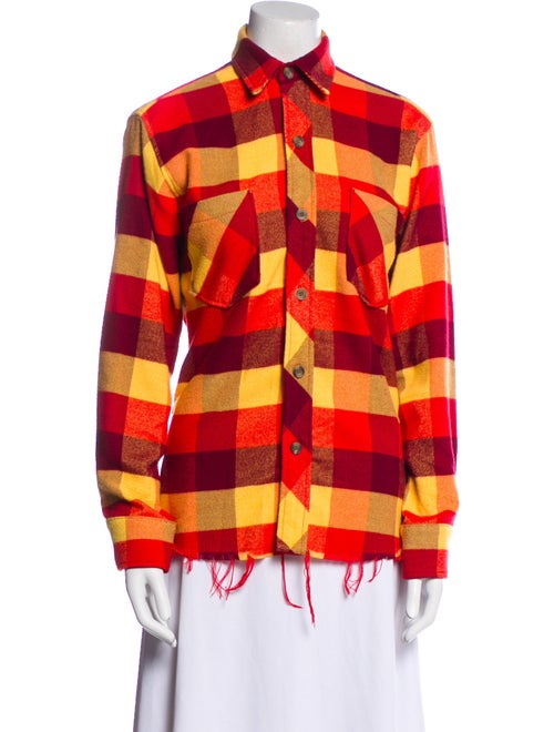 Aviator Nation Plaid Print Jacket