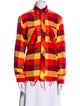 Aviator Nation Plaid Print Jacket