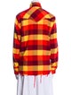 Aviator Nation Plaid Print Jacket