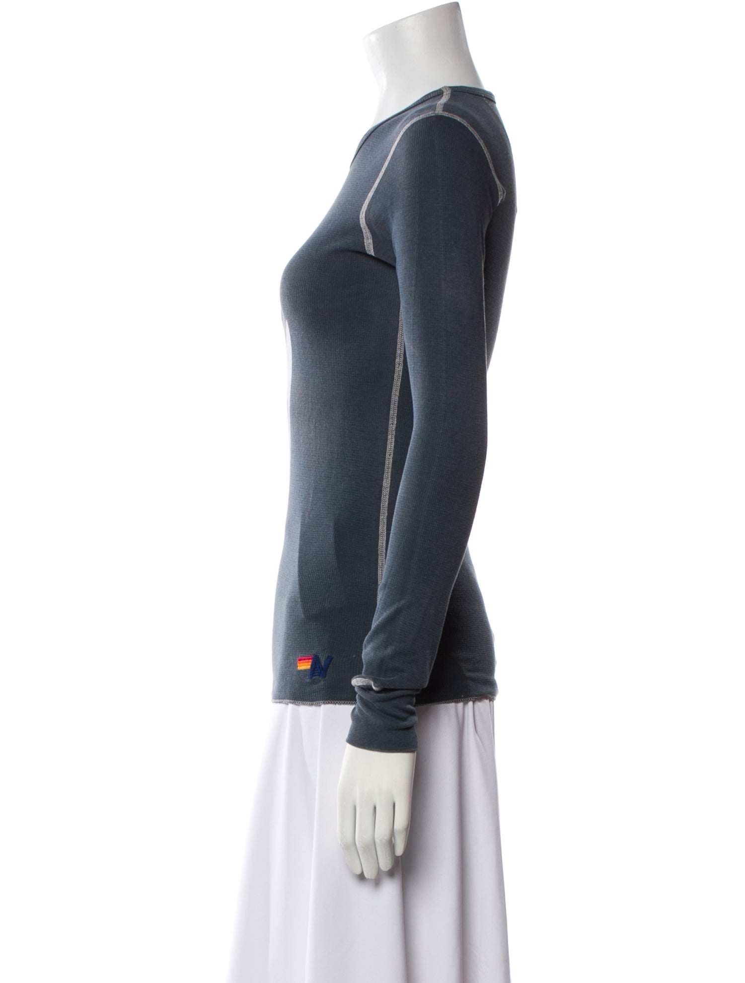 Aviator Nation Graphic Print Crew Neck Sweatshirt