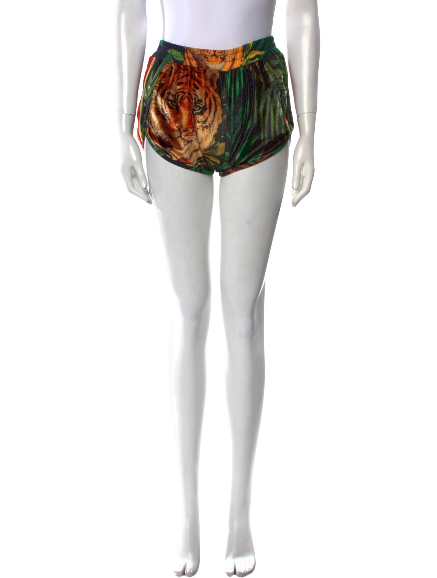 Aviator Nation Printed Mini Shorts