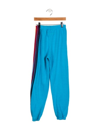 Aviator Nation Kids' 5 Stripe Jogger Sweatpants