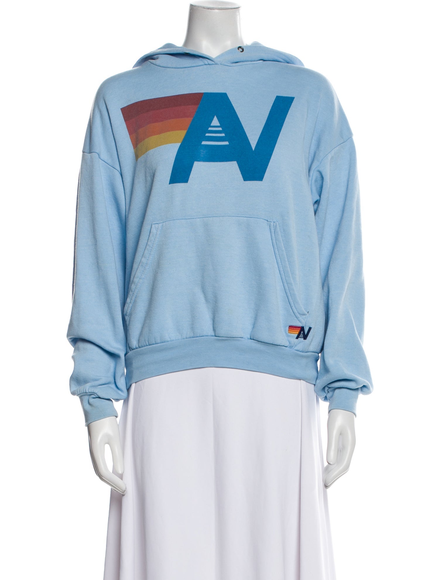 Aviator Nation Graphic Print Crew Neck Sweatshirt