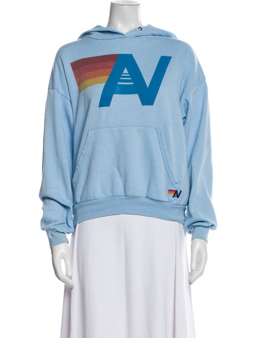 Aviator Nation Graphic Print Crew Neck Sweatshirt