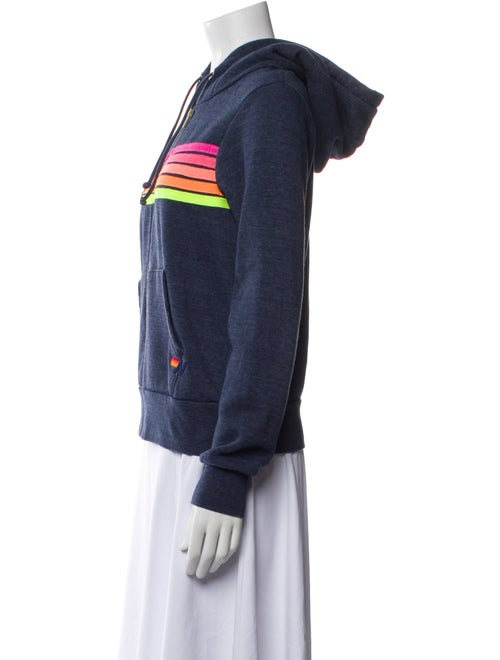 Aviator Nation Striped Bomber Jacket