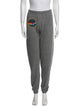 Aviator Nation Graphic Print Embroidered Accent Sweatpants