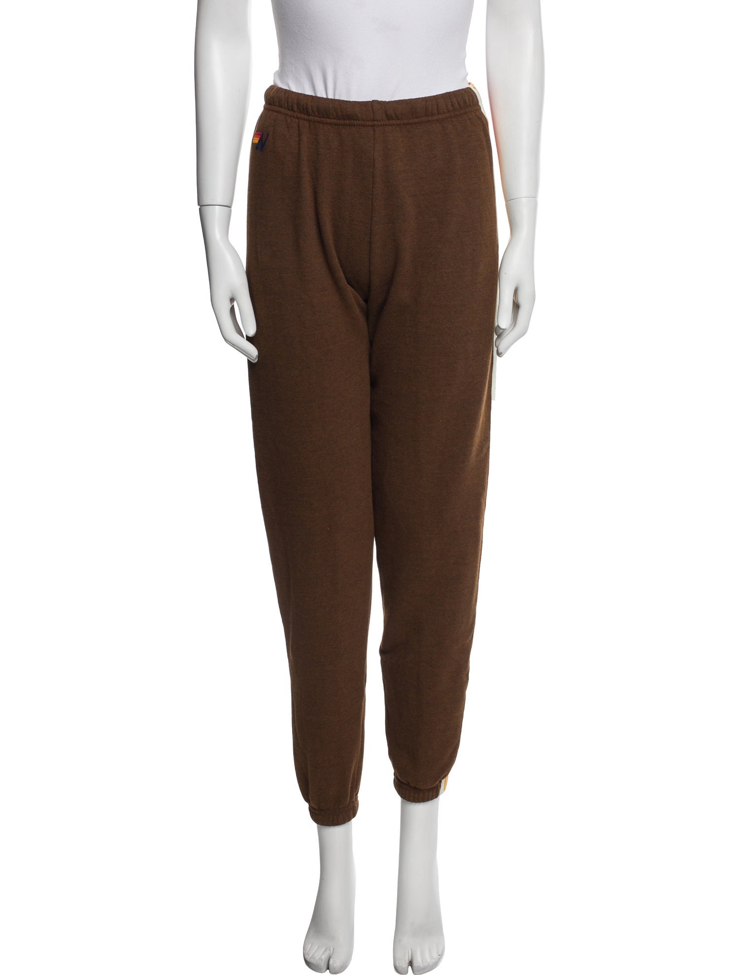 Aviator Nation Embroidered Accent Sweatpants