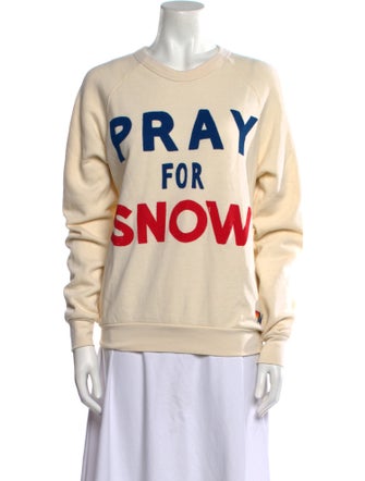 Aviator Nation Graphic Print Crew Neck Sweatshirt