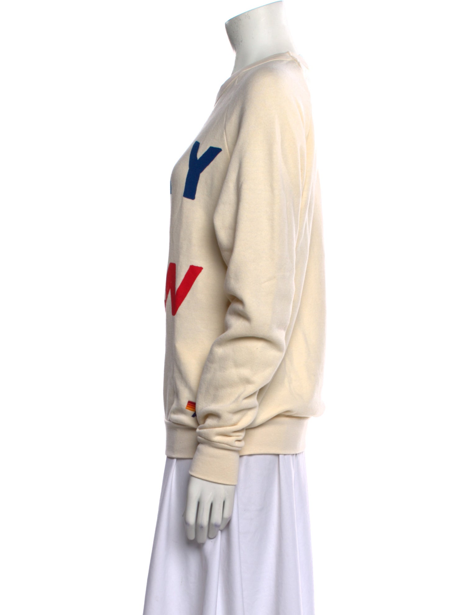 Aviator Nation Graphic Print Crew Neck Sweatshirt