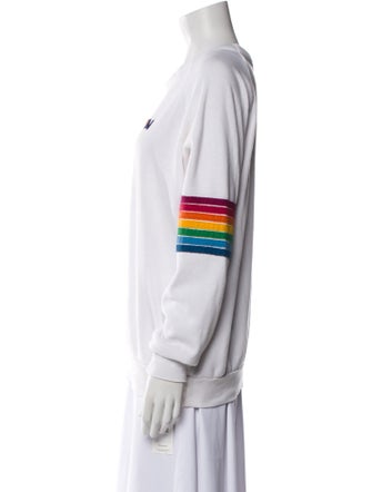 Aviator Nation Graphic Print Crew Neck Sweatshirt