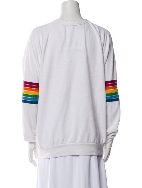 Aviator Nation Graphic Print Crew Neck Sweatshirt