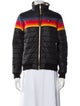 Aviator Nation Striped Bomber Jacket