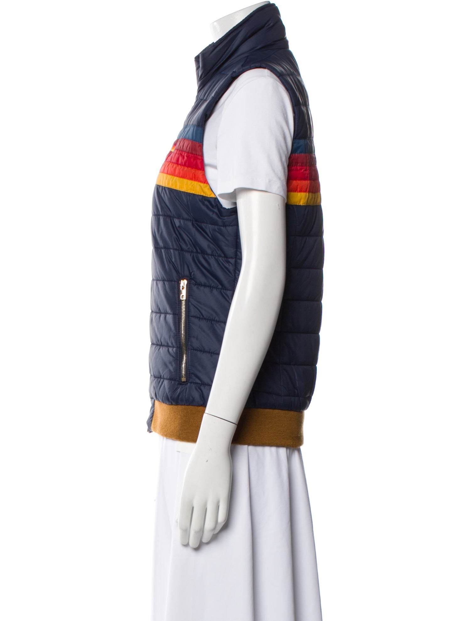 Aviator Nation Nylon Striped Vest