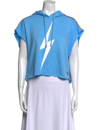 Aviator Nation Crew Neck Short Sleeve Sweatshirt