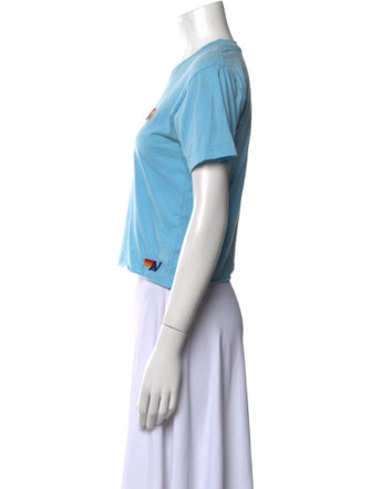 Aviator Nation Graphic Print Crew Neck T-Shirt