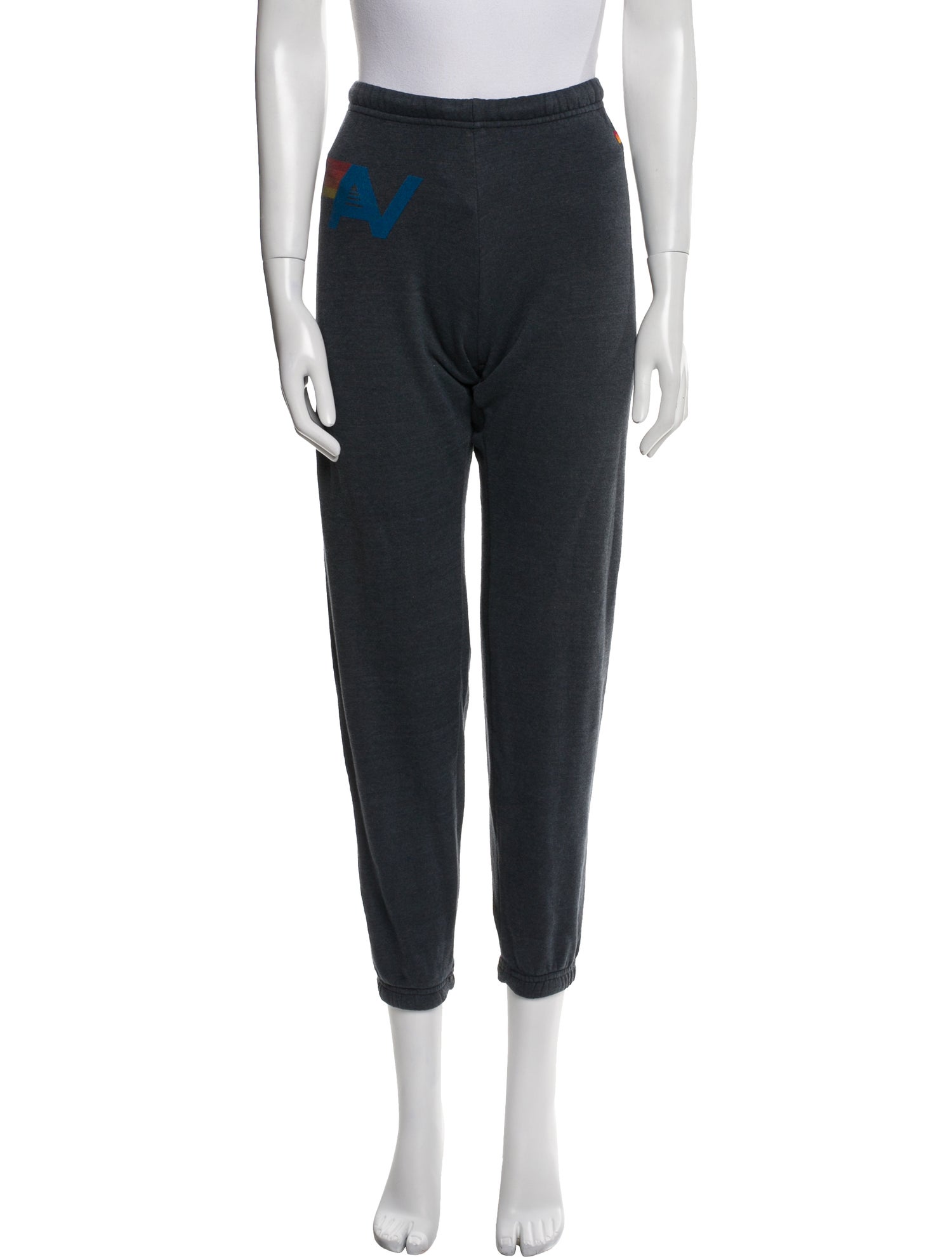 Aviator Nation Embroidered Accent Sweatpants