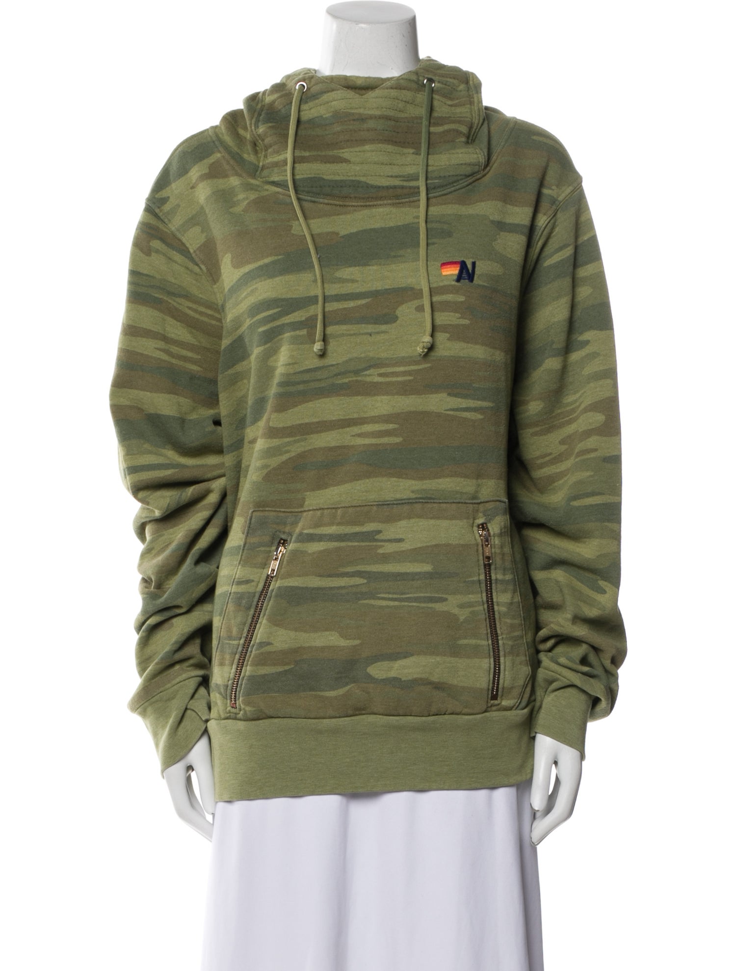 Aviator Nation Camouflage Print Jacket