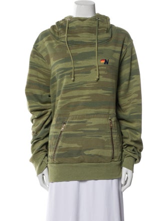 Aviator Nation Camouflage Print Jacket