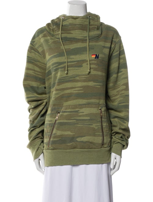 Aviator Nation Camouflage Print Jacket