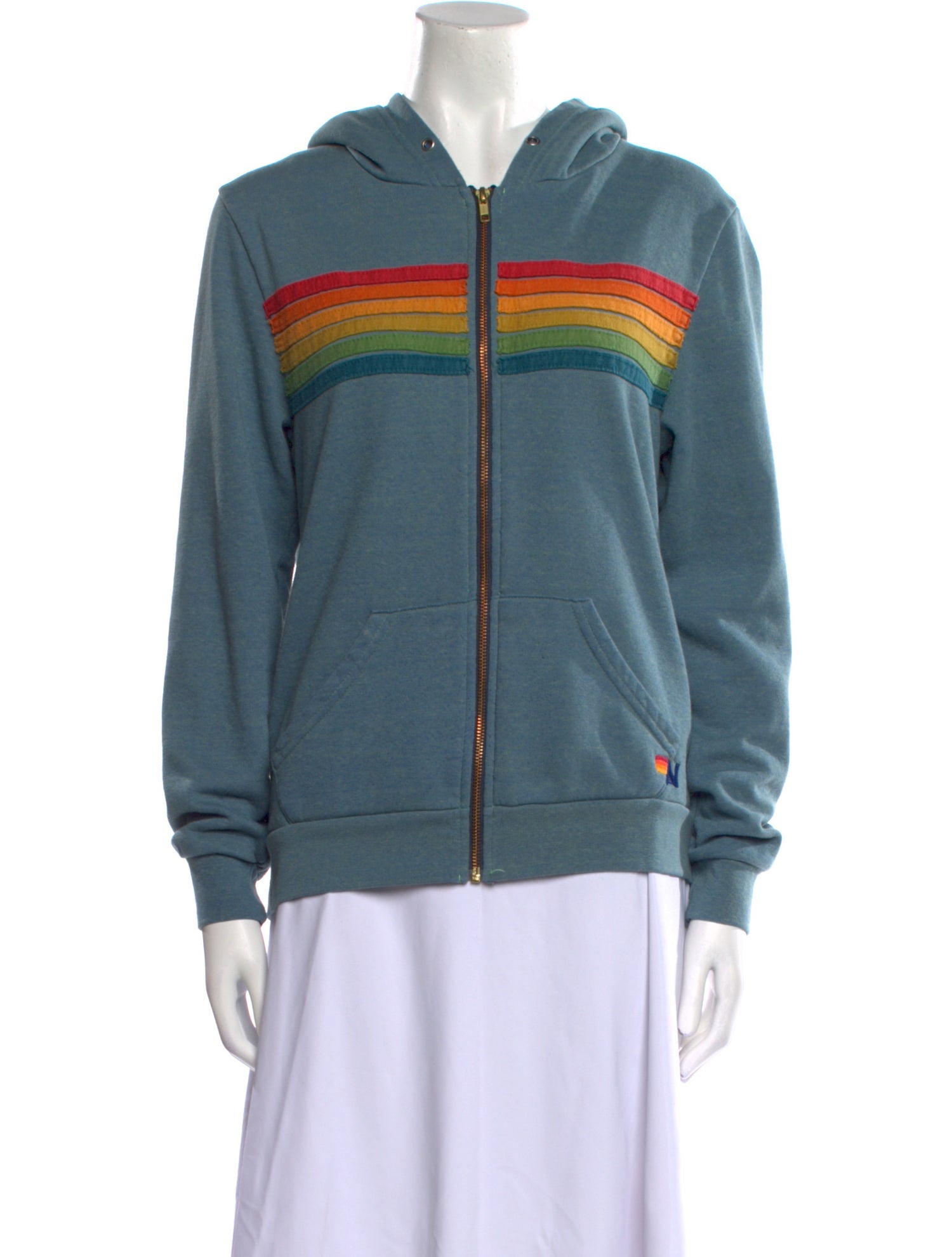 Aviator Nation Graphic Print Crew Neck Sweatshirt