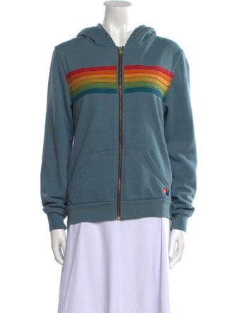 Aviator Nation Graphic Print Crew Neck Sweatshirt