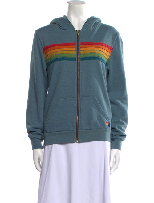 Aviator Nation Graphic Print Crew Neck Sweatshirt